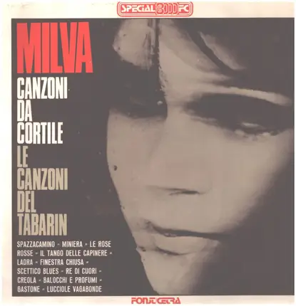 Milva - Le Canzoni Del Tabarin - Canzoni Da Cortile