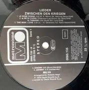 LP - Milva - Lieder Zwischen Den Kriegen