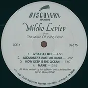 LP - Milcho Leviev - Milcho Leviev PlaysThe Music Of Irving Berlin
