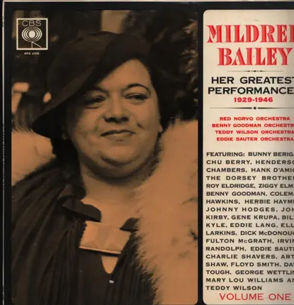Mildred Bailey - Her Greatest Performances 1929-1946 Vol. 1