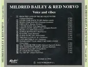 CD - Mildred Bailey & Red Norvo - Voice And Vibes