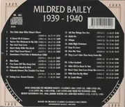CD - Mildred Bailey - 1939-1940