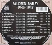 CD - Mildred Bailey - 1945-1947