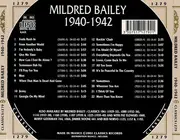 CD - Mildred Bailey - Classics 1940 - 1942