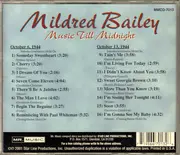 CD - Mildred Bailey - Music Till Midnight