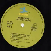 LP - Miles Davis - Collectors' Items