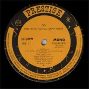 LP - Miles Davis Featuring Sonny Rollins - Dig - + OBI