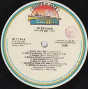 LP - Miles Davis - The Early Days - Vol. 1