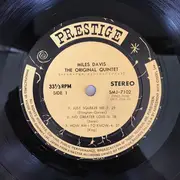 LP - Miles Davis - The Original Quintet (First Recording)