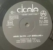 LP - Miles Davis - At Birdland