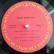 LP - Miles Davis - Miles Davis Vol. 1