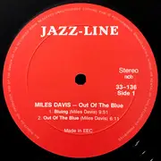 LP - Miles Davis - Out Of The Blue - Mispress
