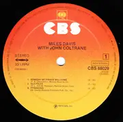 Double LP - Miles Davis With John Coltrane - Miles Davis With John Coltrane