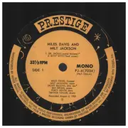 LP - Miles Davis And Milt Jackson - Quintet / Sextet - Mono, obi