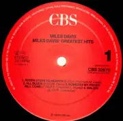 LP - Miles Davis - Miles Davis' Greatest Hits