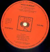 LP - Miles Davis - Miles In Berlin - German Original