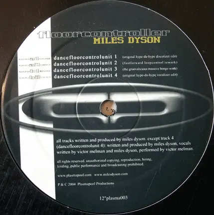 Miles Dyson - Floorcontroller