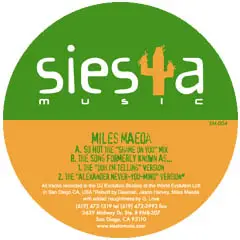 Miles Maeda - So Hot / The Song Formerly Known As...