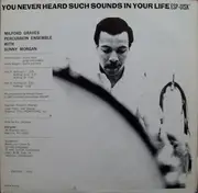 LP - Milford Graves With Sunny Morgan - Percussion Ensemble - Mono