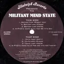 12'' - Militant Mind State - Bottom Line / Cute Loot
