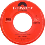 7inch Vinyl Single - Milk And Honey - Hallelujah
