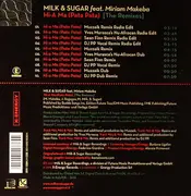 CD Single - Milk & Sugar Feat. Miriam Makeba - Hi-A Ma Pata Pata (The Remixes)