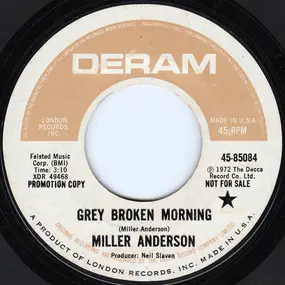 Miller Anderson - Grey Broken Morning