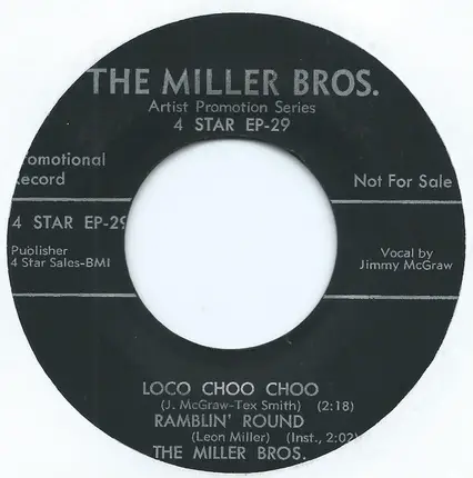Miller Brothers - Loco Choo Choo