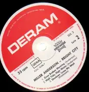 LP - Miller Anderson - Bright City - GERMAN DERAM SDL 3