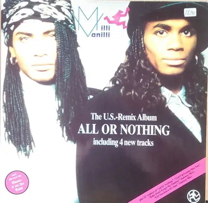 Milli Vanilli - All Or Nothing - The U.S. Remix Album
