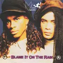 7inch Vinyl Single - Milli Vanilli - Blame It On The Rain - Paper labels