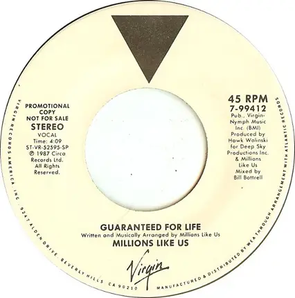 Millions Like Us - Guaranteed For Life