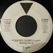 7inch Vinyl Single - Millions Like Us - In Love With Yourself