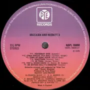 LP - Millican & Nesbitt - III