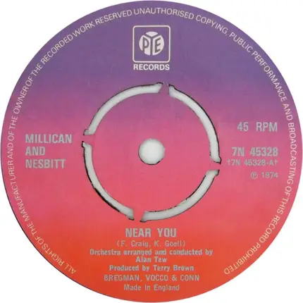 Millican & Nesbitt - Near You