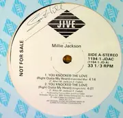 12'' - Millie Jackson - You Knocked The Love (Right Outta My Heart) - PROMO