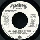 7inch Vinyl Single - Millie Jackson & Isaac Hayes - You Never Cross My Mind - Styrene
