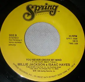 Millie Jackson - You Needed Me / You Never Cross My Mind
