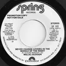 7inch Vinyl Single - Millie Jackson - Never Change Lovers In The Middle Of The Night