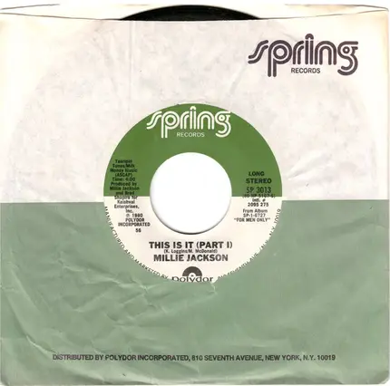 Millie Jackson - This Is It