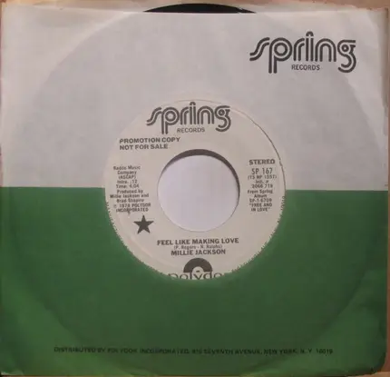 Millie Jackson - Feel Like Making Love / I'm In Love Again