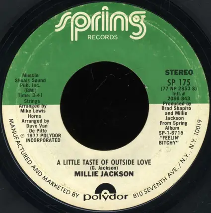 Millie Jackson - If You're Not Back In Love By Monday