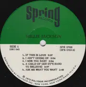 LP - Millie Jackson - Millie Jackson