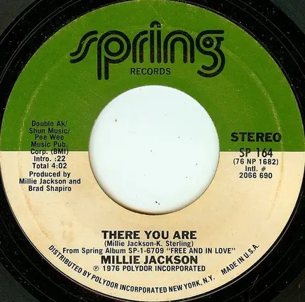 Millie Jackson - Bad Risk / There You Are
