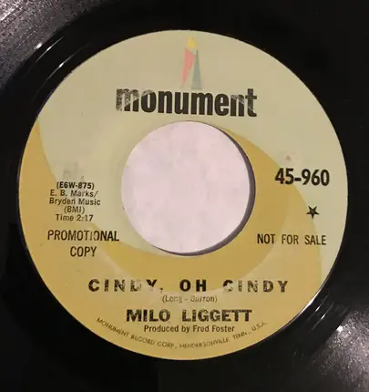 Milo Liggett - Cindy Oh Cindy