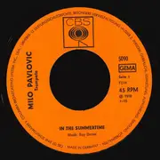 7inch Vinyl Single - Milo Pavlovic - In The Summertime