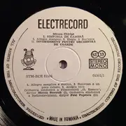 LP - Mircea Chiriac - Simfonia De Cameră • Divertisment • Triptic Simfonic • Suita Nr. 1 Din Baletul 'Iancu Jianu' (Selecțiuni)