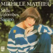 7inch Vinyl Single - Mireille Mathieu - Mille Colombes / Sagapo