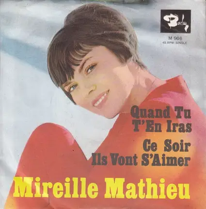 Mireille Mathieu - Quand Tu T'En Iras