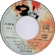 7inch Vinyl Single - Mireille Mathieu - Mille Fois Bravo